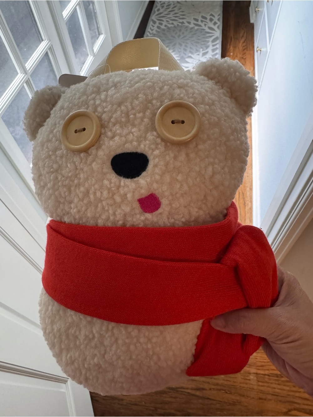 Minion Plush Teddy Backpack with Red Scarf - Kids Toys
